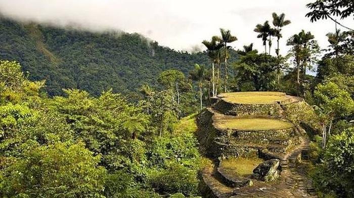 Ciudad Perdida en la Sierra Nevada de Santa Marta